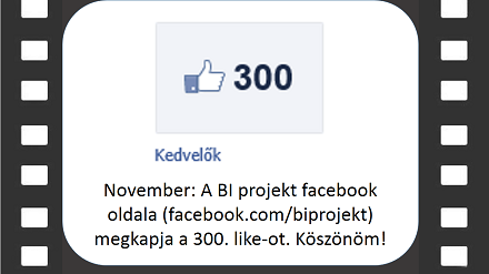 BI projekt évértékelő diák