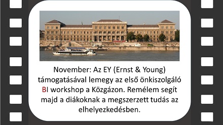 BI projekt évértékelő diák