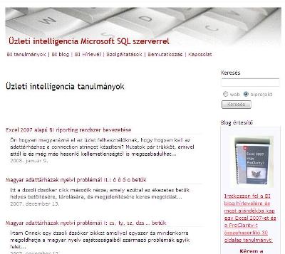 BI blog 2009 előtt