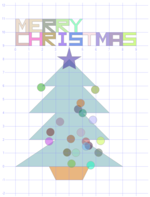 SQL Spatial karácsonyfa