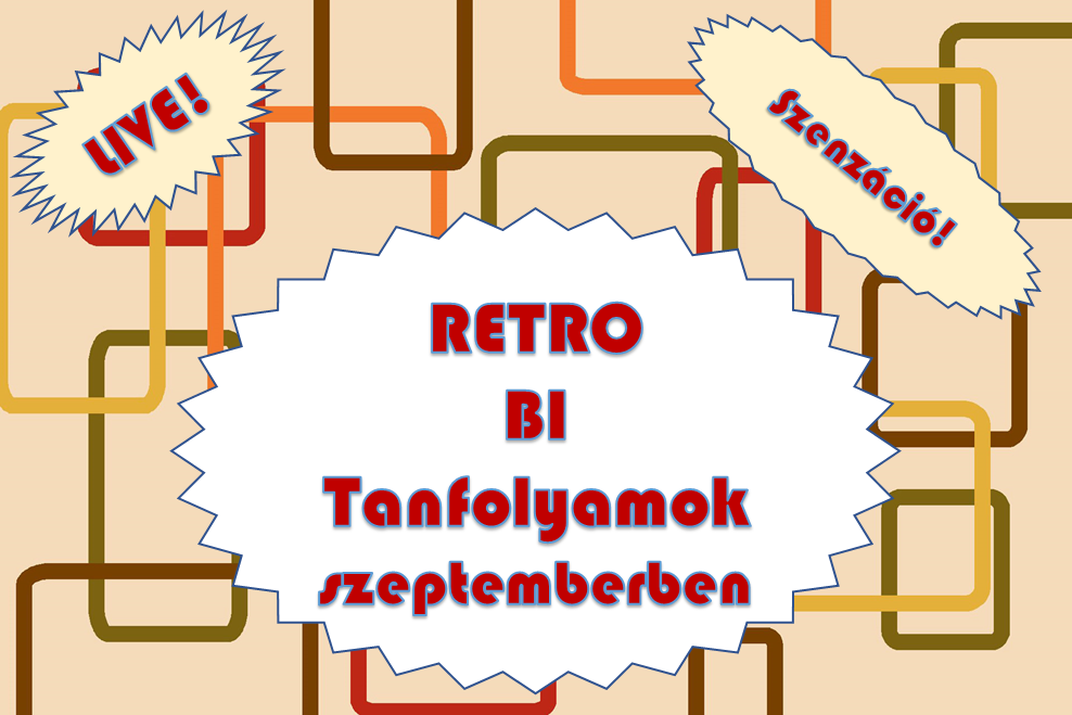 Power BI tanfolyam és  BI és adattárház projektvezető képzés szeptemberben