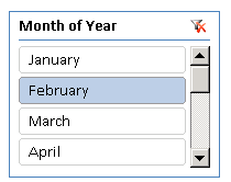 Szeletelő (slicer) az Excel 2010-ben